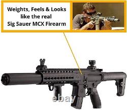 S? G Sauer MCX. 177 Cal 90 gram CO2 Pellet Air Rifle Air Gun 700 FPS Bundle