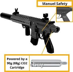 S? G Sauer MCX. 177 Cal 90 gram CO2 Pellet Air Rifle Air Gun 700 FPS Bundle