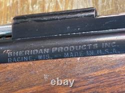 Sheridan Air Rifle Tested/Working 1961-62 Hold Down Safety. #16