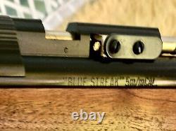 Sheridan Blue Streak 5 Mm. Pellet Air Rifle Racine Wis. Wood Stock Ser. # 057750