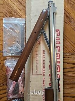 Sheridan Products Silver Streak 5mm. 20 cal Multi Pump Air Rifle with Box