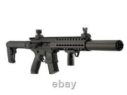 Sig Sauer MCX. 177 Cal Air Rifle Black with Red Dot & 2x CO2 & 500x Pellets Bundle