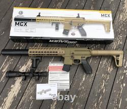 Sig Sauer MCX. 177 Cal CO2 Pellet Air Rifle withScope 545 FPS READ