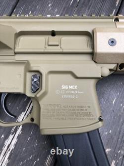 Sig Sauer MCX. 177 Cal CO2 Pellet Air Rifle withScope 545 FPS READ