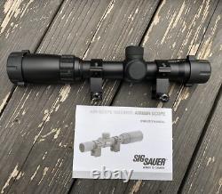 Sig Sauer MCX. 177 Cal CO2 Pellet Air Rifle withScope 545 FPS READ