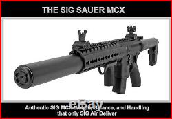 Sig Sauer MCX. 177 Cal. Rifle- Black Semi Auto Tactical Metal DSBR