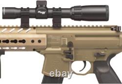 Sig Sauer MCX. 177 Cal. Semi-Auto Pellet Air Rifle withScope (FDE Flat Dark Earth)
