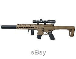Sig Sauer MCX. 177 Caliber 30 Rounds Semi Automatic CO2 Air Rifle with Scope