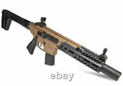 Sig Sauer MCX Canebrake. 177 Cal CO2 FDE/BLK Air Rifle with Included Bundle