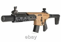 Sig Sauer MCX Canebrake. 177 Cal CO2 FDE/BLK Air Rifle with Included Bundle