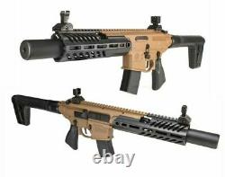 Sig Sauer MCX Canebrake. 177 Cal CO2 FDE/BLK Air Rifle with Included Bundle