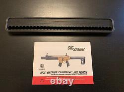 Sig Sauer MCX Canebrake. 177 Cal CO2 Powered Air Rifle WithExtras Please Read