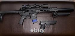 Sig Sauer MCX GEN 2.177 Caliber CO2 Air Rifle AIR-MCX-177-G2-BLK Bundle