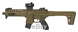 Sig Sauer MPX. 177 30 Rounds Co2 Air Rifle Red Dot Scope