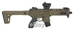 Sig Sauer MPX. 177 30 Rounds Co2 Air Rifle Red Dot Scope