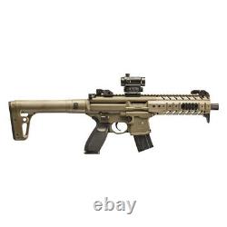 Sig Sauer MPX. 177 Semi-Auto CO2 Air Rifle Micro Red Dot Sight Flat Dark Earth