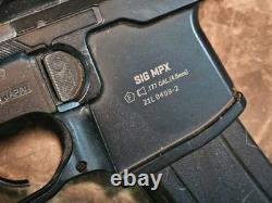 Sig Sauer MPX ASP. 177 Pellet Air Rifle with Magazine And Laser Sight