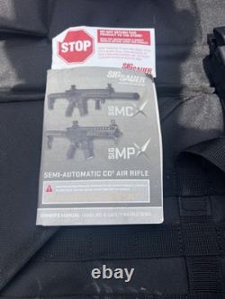 Sig Sauer MPX ASP Air Rifle with 30-Round Pellet Magazine (AIR-MPX-177-88G-30-BLK)