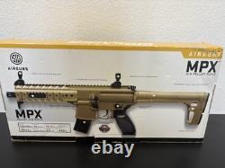 Sig Sauer MPX Pellet Rifle CO2.177 Cal Semi Auto 30rd Magazine Tan
