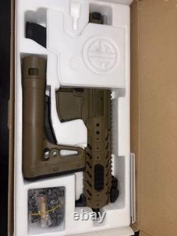 Sig Sauer MPX Pellet Rifle CO2.177 Cal Semi Auto 30rd Magazine Tan