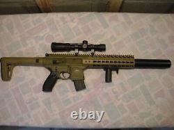 Sig Sauer Mcx Gen2.177cal Co2 Powered Pellet Air Rifle Flat Dark Earth