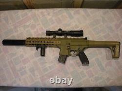 Sig Sauer Mcx Gen2.177cal Co2 Powered Pellet Air Rifle Flat Dark Earth