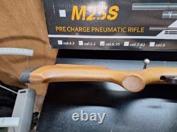 Snowpeak M25 Wood. 25 Caliber PCP Air Rifle