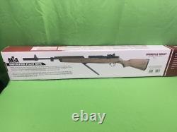 Springfield Armory M1A Underlever. 22 Cal Pellet Rifle Wood Stock 800 FPS