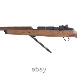 Springfield-Armory M1A Underlever Pellet Rifle. 22 Wood Stock. NEW