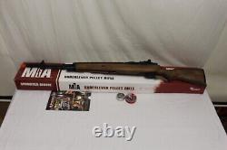 Springfield Armory M1A Underlever Pellet Rifle Wood Stock. 177 Air Rifle D1