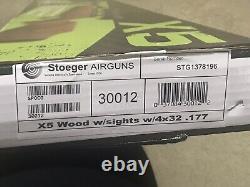 Stoeger Arms X5 Breakbarrel Air Rifle Combo NEW in Box with Scope