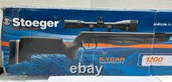 Stoeger S8000-E TAC. 22 Caliber Black Synthetic 3-9x40 Objective Scope