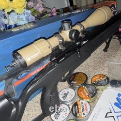 Stoeger XM1 Scout PCP Air Rifle. 25 Cal Pellet with Scope/ bundle SAG243532