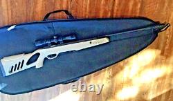 Swiss Arms TAC-1t Nitro Piston Beak Barrel Air Rifle 177 Cal With4/32 Scope & Case