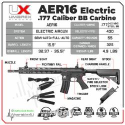 Umarex AER16.177 Caliber Electric-Powered Full Auto Air Rifle 2252126