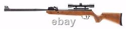 Umarex Emerge. 22 Caliber Break Barrel Multi-Shot Air Rifle with Wood Stock