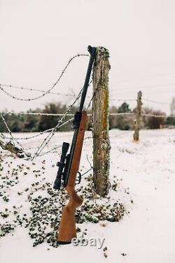 Umarex Emerge. 22 Caliber Break Barrel Multi-Shot Air Rifle with Wood Stock