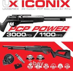 Umarex Iconix. 22 Cal PCP Multi Shot Rifle 2252135 New