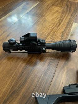 Umarex Morph 3X CO2 Air Pistol / Rifle Combo Kit Lots Of Pellets Gently Used