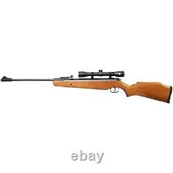 Umarex Ruger Air Hawk 1000 FPS. 177 Pellet Wood Stock Air Rifle with 4 x 32 Scope