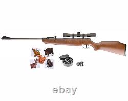 Umarex Ruger Air Hawk 490 FPS. 177 Air Rifle with Scope with Targets and 500 Pellets