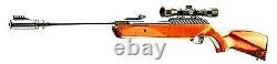 Umarex Ruger Impact Max Elite. 22 Cal Pellet Rifle with4x32 Scope, wooden stock