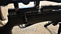 Umarex gauntlet. 25 caliber pcp bolt action air rifle gently used