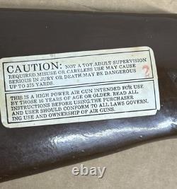 VINTAGE. 177 CAL PELLET RIFLE BREAK BARREL Heavy Duty Works Great