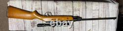 VINTAGE SLAVIA 618 BREAK BARREL minuteman WOOD. 177 PELLET AIR RIFLE, WORKS