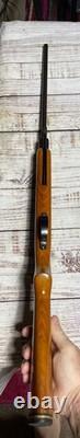 VINTAGE SLAVIA 618 BREAK BARREL minuteman WOOD. 177 PELLET AIR RIFLE, WORKS