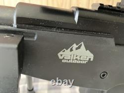 Valken Infiltrator. 177 pellet rifle, Black with Scope & Bipod