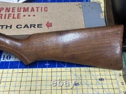 Vintage 1970s Sheridan Blue Streak 5mm/. 20cal Air Rifle IN BOX +Manual 9.5/10