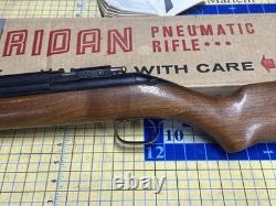 Vintage 1970s Sheridan Blue Streak 5mm/. 20cal Air Rifle IN BOX +Manual 9.5/10