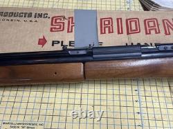Vintage 1970s Sheridan Blue Streak 5mm/. 20cal Air Rifle IN BOX +Manual 9.5/10